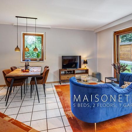Moderne Maisonette Mit Garten Unterschleißheim Exterior foto