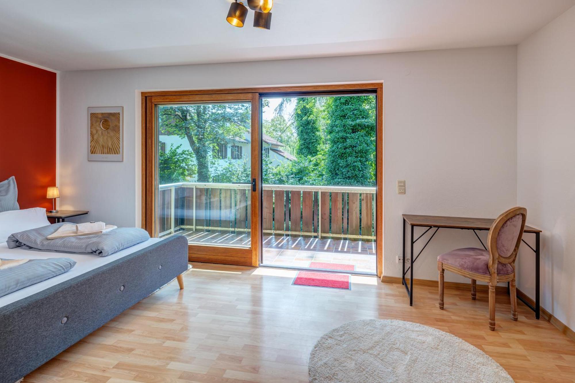Moderne Maisonette Mit Garten Unterschleißheim Exterior foto